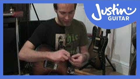 Change Electric Guitar Strings #1of2 (Guitar Lesson)