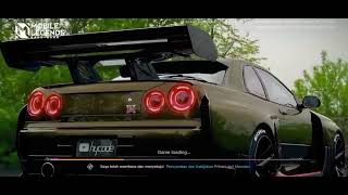 Loading Screen Mobile Legends x Nissan Skyline R34 | Mobile legends