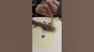 the Magic spirograh of the「P」#the spirograph art#video#shorts