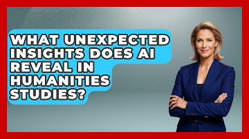 What Unexpected Insights Does AI Reveal In Humanities Studies? - Safe AI for The Classroom