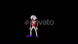 Toy Clown Pantomime Loop | Motion Graphics - Envato elements
