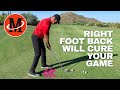 Right Foot Back Drill To Cure Your Game // Malaska Golf