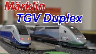 Märklin】TGV Euroduplex (37793) & Duplex V 150(37797