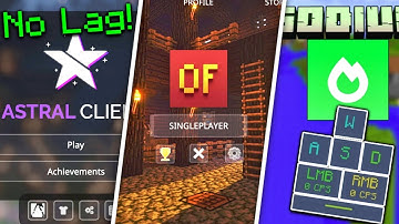 5 No Lag FPS Boost Clients For MCPE 1.19! - Minecraft Bedrock Edition