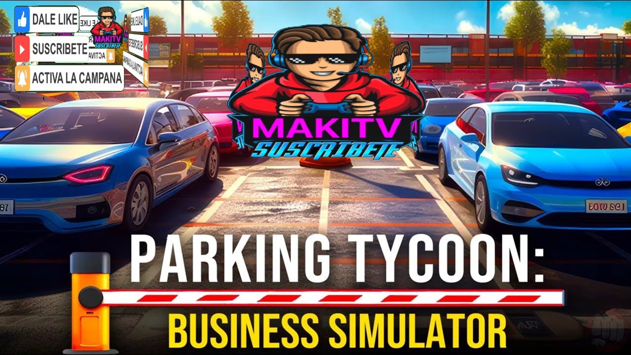 Novo JOGO SIMULADOR de GERENTE DE ESTACIONAMENTO! - Parking Tycoon Business  Simulator 