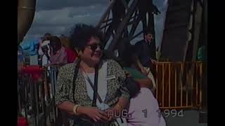 EIFFEL TOWER OBSERVATION DECK - AUGUST 1, 1994