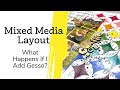 Mixed Media Scrapbook Layout | Tips &amp; Techniques