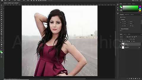 Tutorial on how to edit artwork - How To Remove to Green Background In Photoshop #84| Green Screen