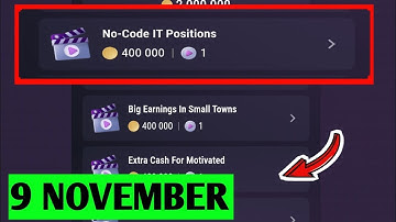 No Code IT Positions | TapSwap Video Code | Best No-Code IT Positions for High Earnings