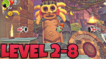 BANANA KONG BLAST - Level 2-8 - Gameplay - Android,iOS