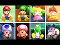 All Character&#39;s Death Animations + Game Over (Super Mario Bros Wonder)