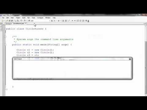 Introduction to Classes 7/8 - Circle Class Design