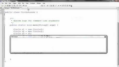 Introduction to Classes 7/8 - Circle Class Design