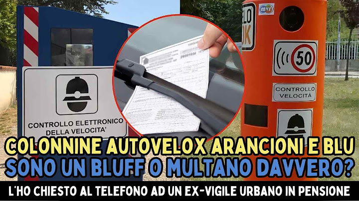 MULTA VERA O SOLO SPAVENTO? LA VERITÀ NASCOSTA DIETRO QUELLE COLONNINE CHE VEDI OGNI GIORNO