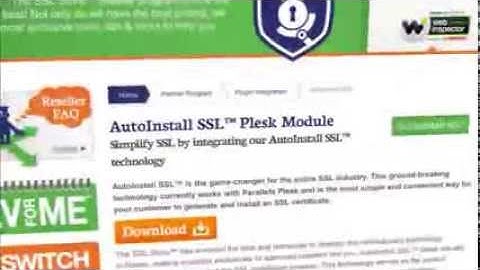 AutoInstall SSL™ Tool - Install a SSL Certificate Automatically