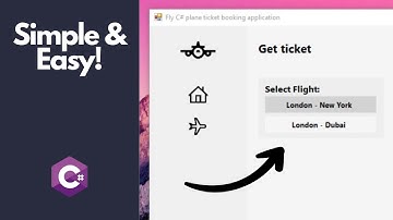 Design a Modern Airline Booking App using C#! (Beginner Tutorial)