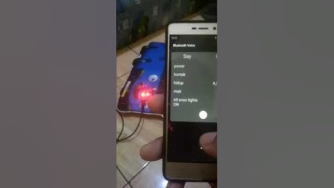 belajar arduino-saklar lampu dengan perintah suara
