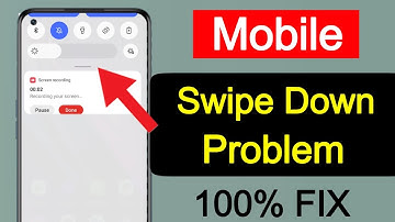 Mobile Swipe Down Problem 2025 || Swipe Down Menu Not Working On Android Problem Solve