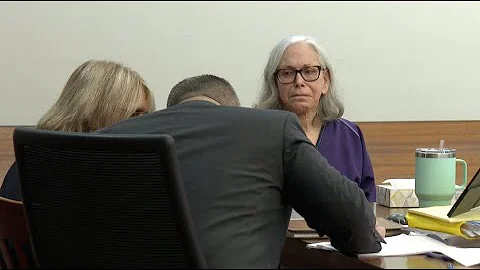Donna Adelson appears in court on the eve of her jury selection for an emergency motion hearing
