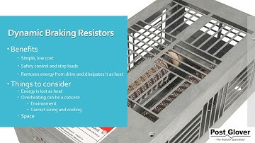 Fan Cooled Dynamic Braking Resistors