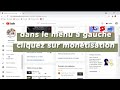 Monetiser votre chaine youtube