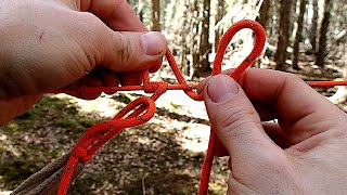 Keeping it Simple - Attaching a Tarp to a Ridgeline