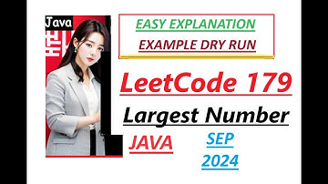Largest Number | Leetcode 179 | Java Solution by Developer Coder