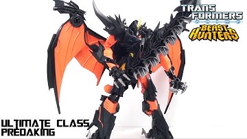 Video Review of the Transformers: Beast Hunters Ultimate Class Predaking