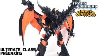 Video Review of the Transformers: Beast Hunters Ultimate Class Predaking