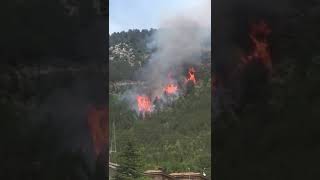 Focolaio Incendio A Cansatessa