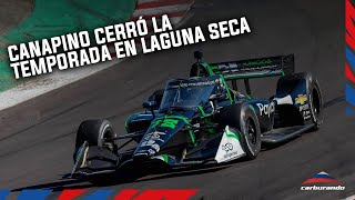 Noti Carburando | Agustín Canapino cerró la temporada de IndyCar en Laguna Seca