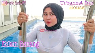 Kolam Renang Urbanest Inn House Slipi Jakarta Barat | Bunda Keisha