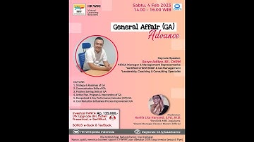 General Affair (GA) Advance