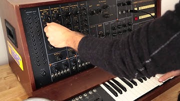 Korg PS-3200 Rare Vintage Poly Analog Synthesizer Demo PS3200 PS3100 PS3300