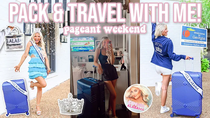 Pack & Travel With Me for America's Ideal Miss! | Day In My Life | Lauren Norris