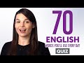 Quiz | 70 English Words You&#39;ll Use Every Day - Basic Vocabulary #47