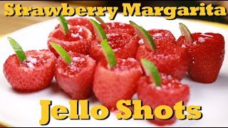 How To Make Strawberry Margarita Jello Shots | Drinks Made Easy