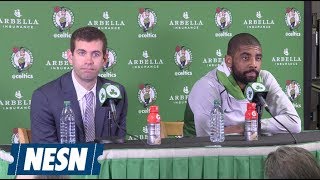 Kyrie Irving, Brad Stevens On Paul Pierce Getting His Number Retired
