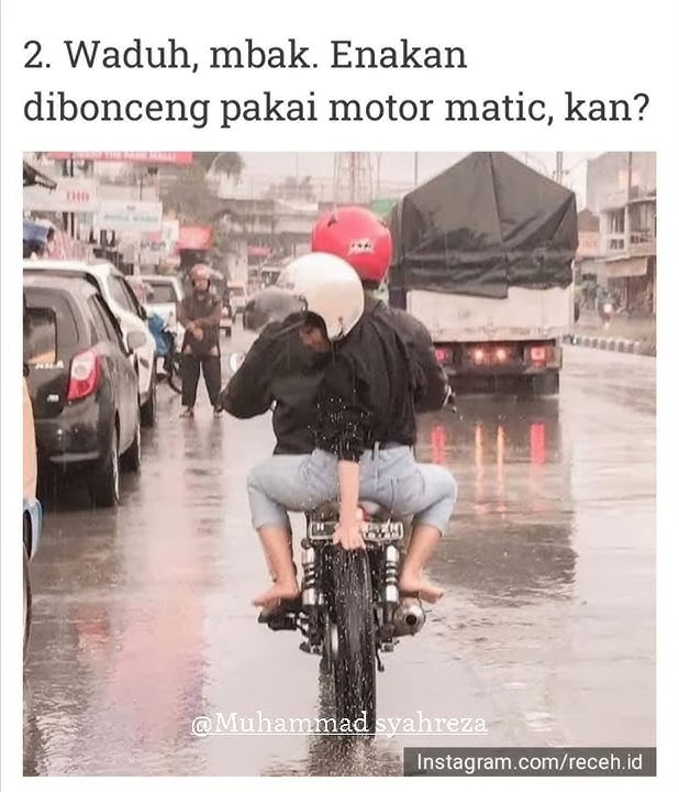 STORY WA musim hujan versi anak Vario