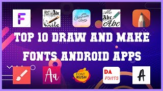 Top 10 Draw and Make Fonts Android App | Review screenshot 2
