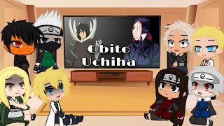 Hokages   Obito reagindo ao Obito