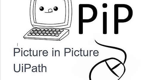 PiP in Uipath | Attended Robot And Human Work With Machine | Picture in Picture | Uipath Learner