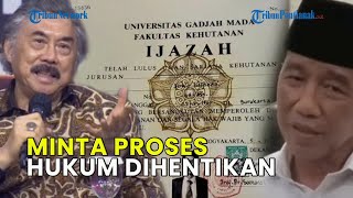 MANTAN HAKIM AGUNG MINTA PROSES HUKUM KASUS IJAZAH JOKOWI DIHENTIKAN: KHAWATIR JADI POLARISASI❗