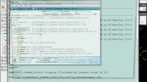 Creating Custom InRoads Tasks Part 1