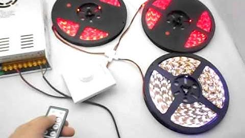 12 key Single Color  Low Voltage 12V 24V Infrared Remote Control PWM Dimmer