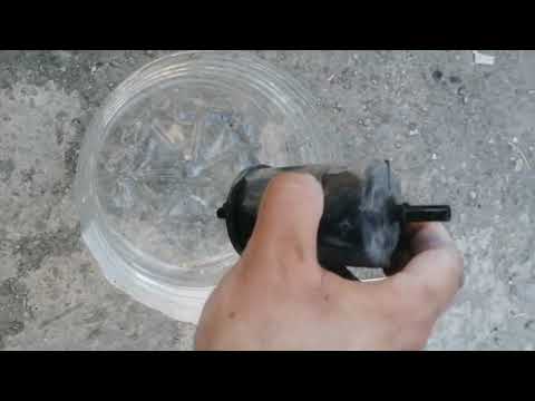 how to replace fuel filters on peugeot 207, 206, 307, 308,( model 2006 to 2009) at home