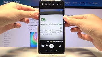 TCL 20 5G - How to Switch On & Turn Off Camera Leveler