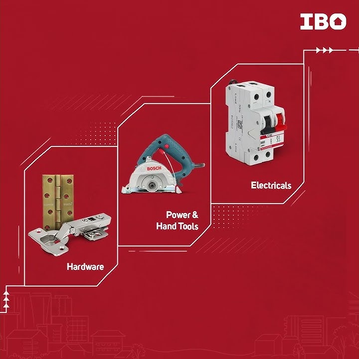 #IBO is your one-stop destination for home building materials.