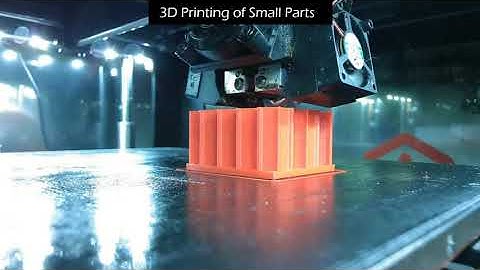 Additive manufacturing time lapse of small part at high resolution (FFF using Raise3D Pro 2)
