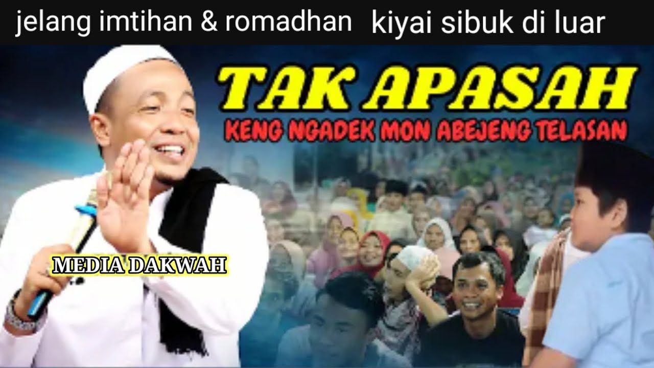 persiapan imtihan malam 11 romadhan, KH. Musleh Adnan istirahat, PP nahdlatut ta'limiyah